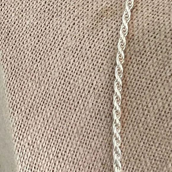 NWT Alessio Modolina Made In Italy 🇮🇹 Silver Sterling Silver Necklace #JW7 - Picture 4 of 8